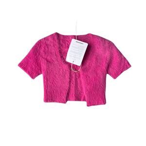 Jacquemus La Maille Neve Cropped Cardigan